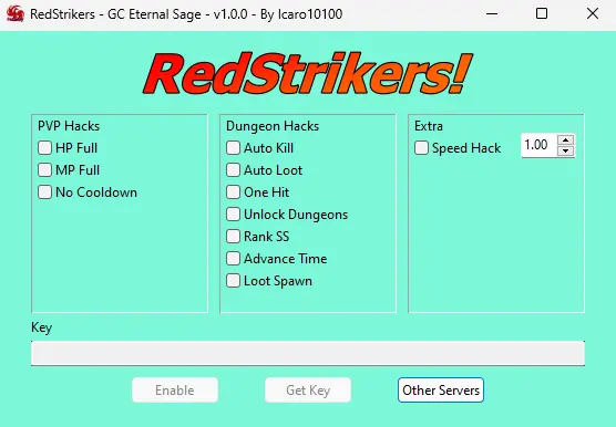 RedStrikers Trainer Grand Chase Eternal Sage