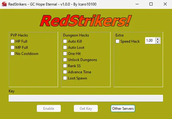 RedStrikers Trainer Grand Chase Hope Eternal