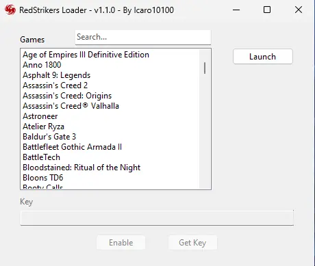 RedStrikers Loader